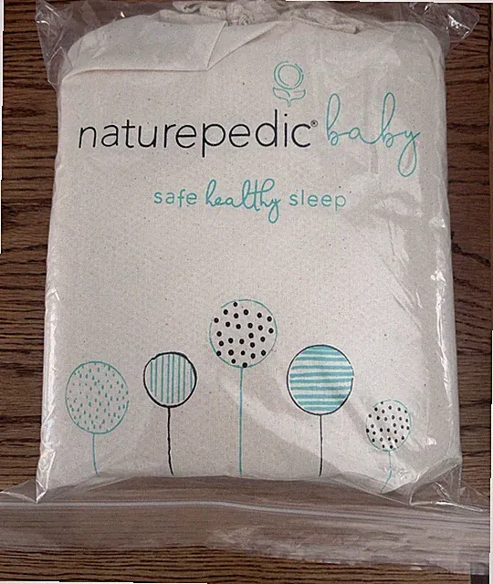 Naturepedic Baby Mini Crib Mattress Pad Cover