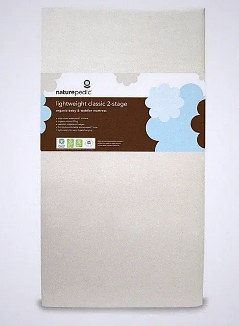 Naturepedic Organic Cotton Mattress (Dual Side) + Waterproof Fitted Cover