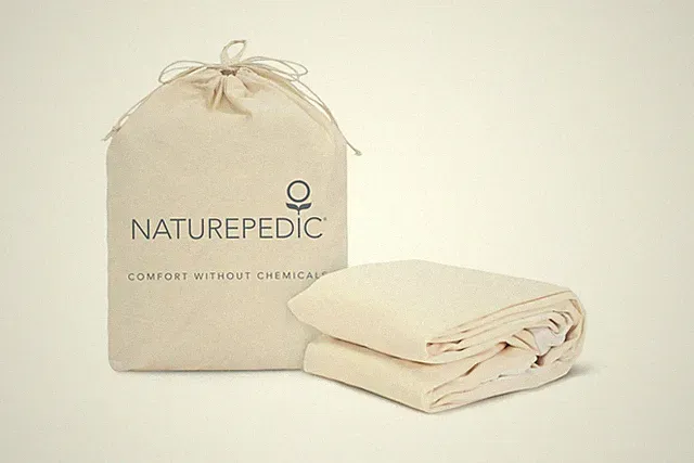 Organic Waterproof Mattress Protector Pad - Washable & Reusable Fitted Stretc...