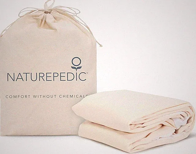 Organic Waterproof Mattress Protector Pad - Washable & Reusable Fitted Stretch K