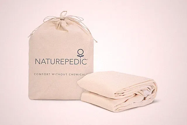 Organic Waterproof Mattress Protector Pad Washable & Reusable Fitted Stretch Kni